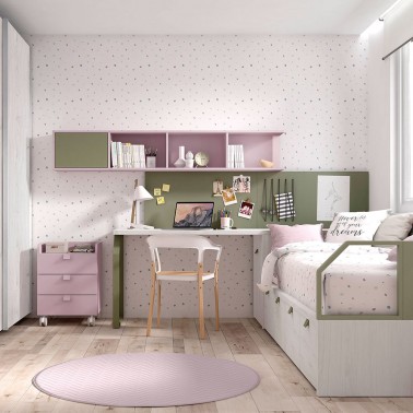 Papel de pared Dots Combi