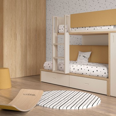 Alfombra Lines Blanco Ros Mini