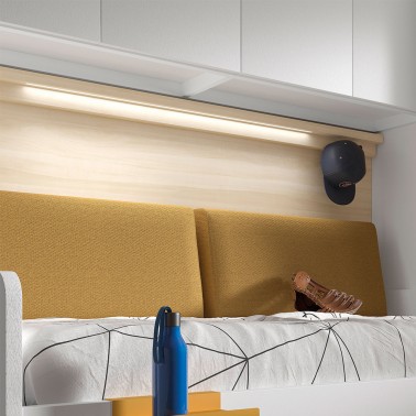 Estante led con colgadores Mood