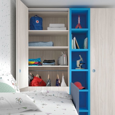 Armario puertas plegables y arcon Mood