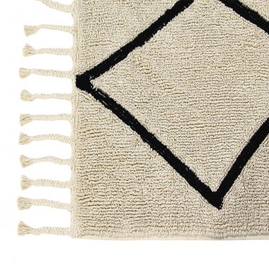 Alfombra Lavable Bereber Crema Pasillo