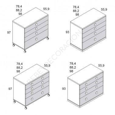 Comoda Basic Ros Mini
