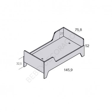 Cama infantil Ros Mini