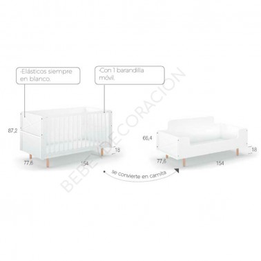 Cuna Evolutiva Fold Ros Mini