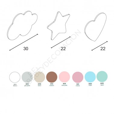 Silueta Autoadhesiva Arco Iris