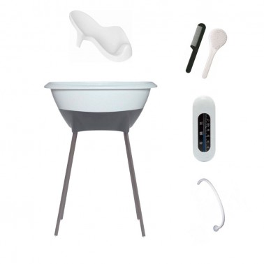 Set bañera Blanco Moteado Luma