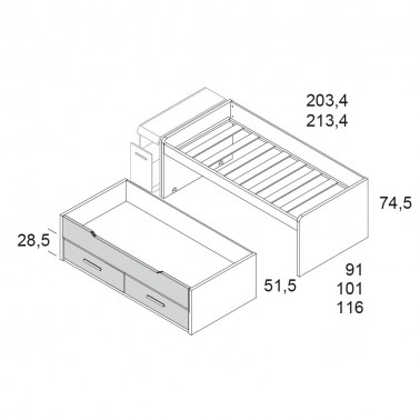 Habitacion Juvenil Mood 22
