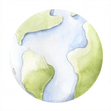 Alfombra vinilica Planet