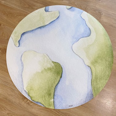 Alfombra vinilica Planet