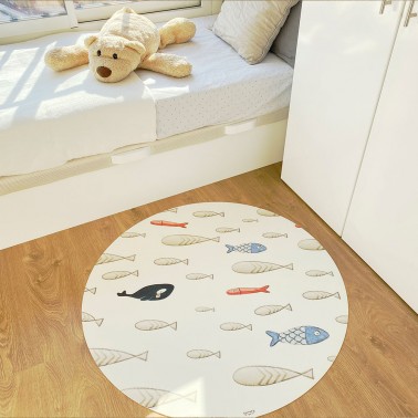Alfombra vinilica Fish