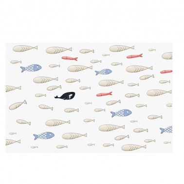 Alfombra vinilica Fish