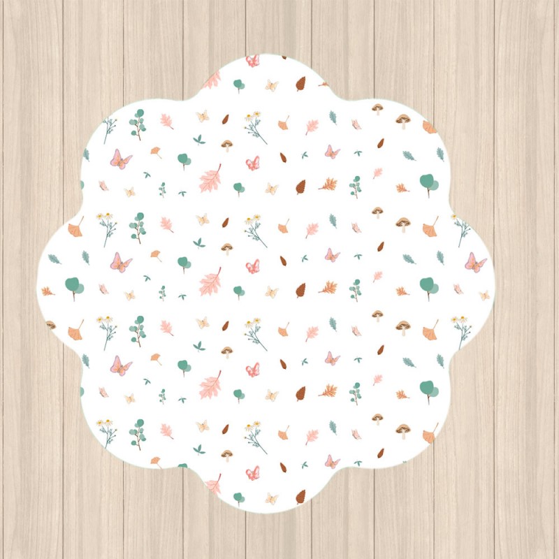 Alfombra vinilica Flowers