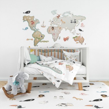 Alfombra vinilica Animals