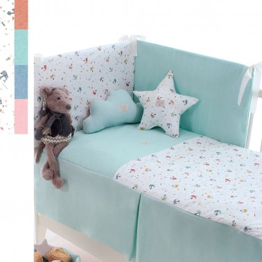 Colcha y protector Ballena Uzturre