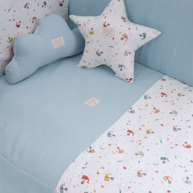 Colcha y protector Ballena Uzturre