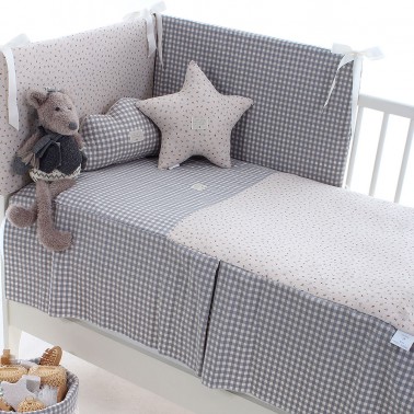 Colcha y protector Catalina Uzturre