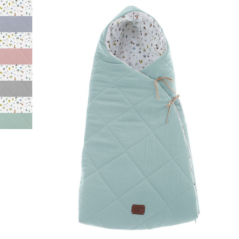 Saco Nido Capazo cruzado Marcela Uzturre