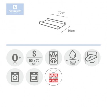 Cambiador comoda Essentia Rosa