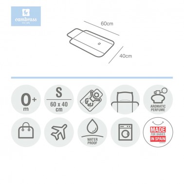 Cambiador viaje Essentia Gris