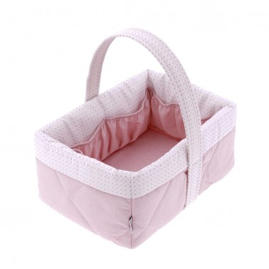 Cesta aseo Essentia Rosa