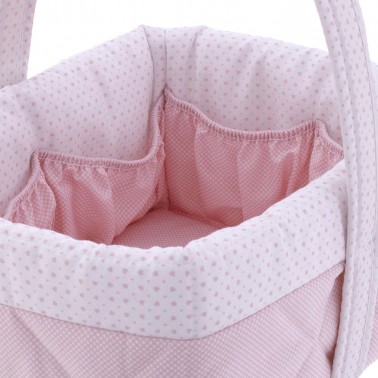 Cesta aseo Essentia Rosa