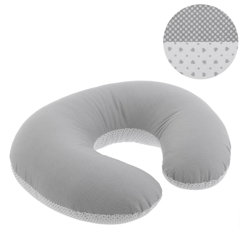 Cojin de lactancia Essentia Gris