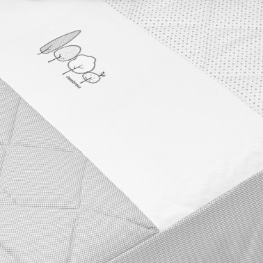 Colcha y protector Essentia Gris