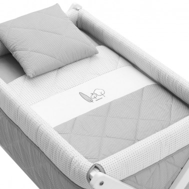 Minicuna tijera Essentia Gris