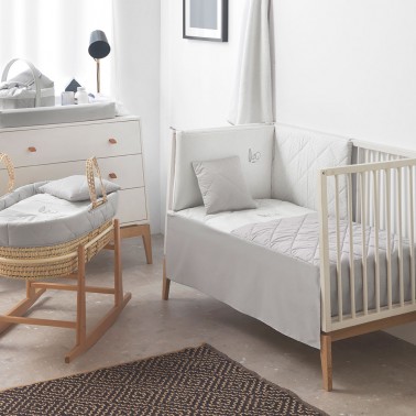 Cesta aseo Essentia Gris