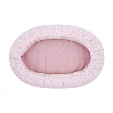 Cuna nido Vichy10 Rosa