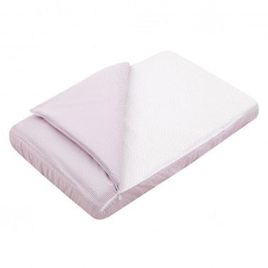 Saco minicuna Vichy10 Rosa