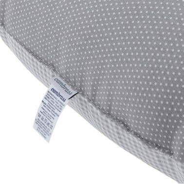 Cojin de lactancia Vichy10 Gris