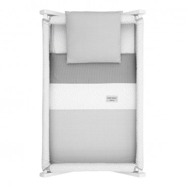 Minicuna tijera Vichy10 Gris