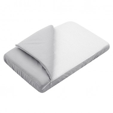 Saco minicuna Vichy10 Gris