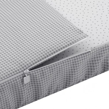 Saco minicuna Vichy10 Gris