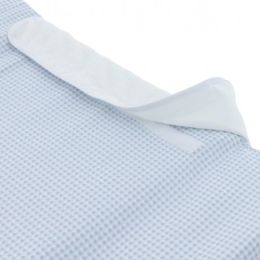 Cambiador comoda Vichy10 Celeste