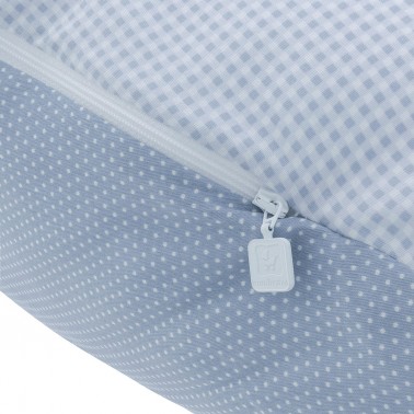 Cojin lactancia Luna Vichy10 Celeste