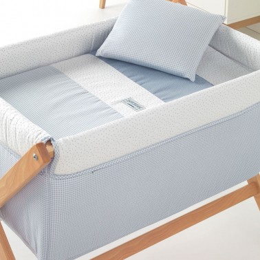 Minicuna tijera Vichy10 Celeste