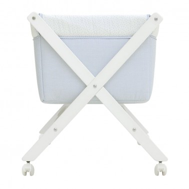 Minicuna tijera Vichy10 Celeste