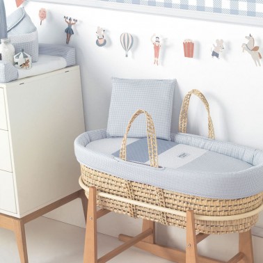 Capazo Vichy10 Celeste