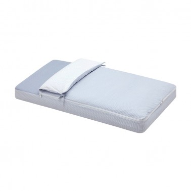 Saco cuna Vichy10 Celeste