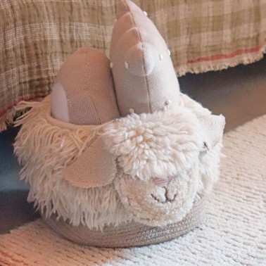 Cesta Woolable Pink Nose Sheep