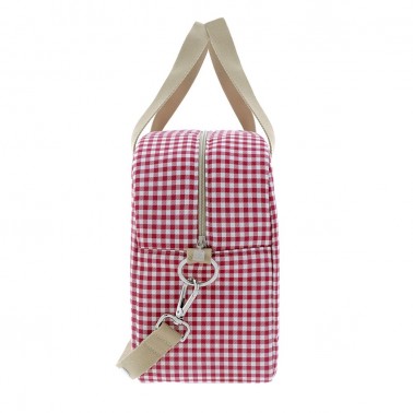 Bolso maternal Prome Vichy Rojo