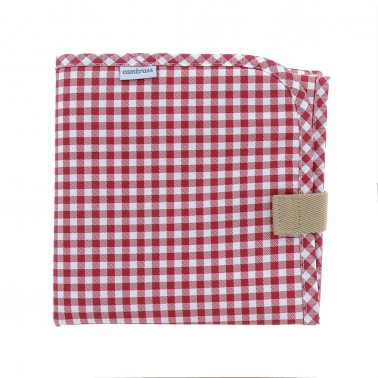 Cambiador vestidor Vichy Rojo