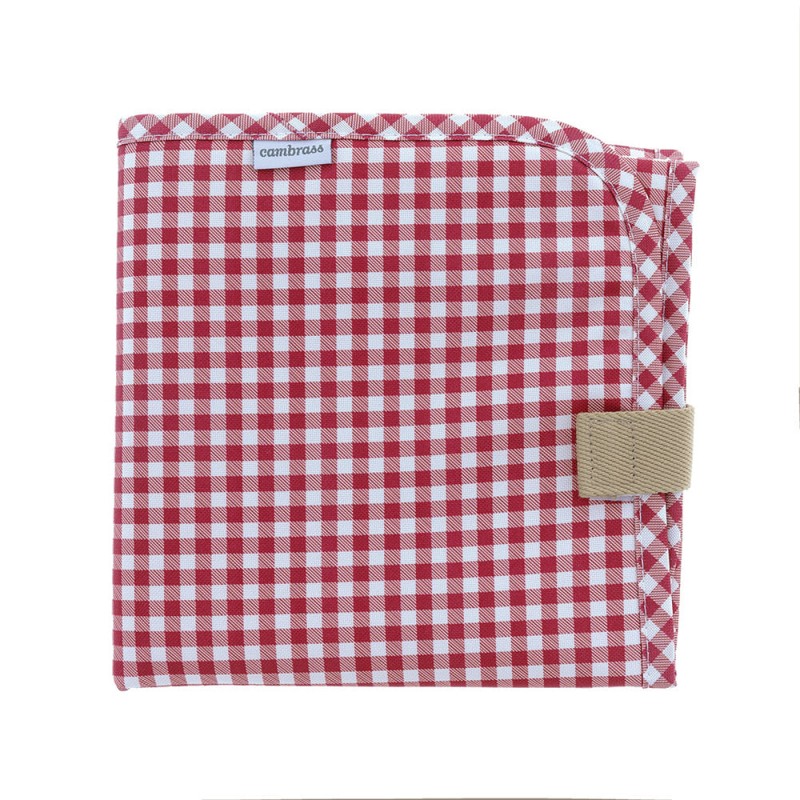 Cambiador vestidor Vichy Rojo