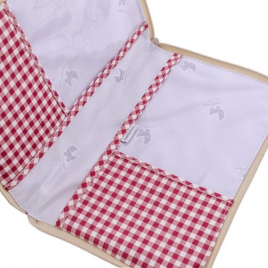 Portadocumentos Vichy Rojo