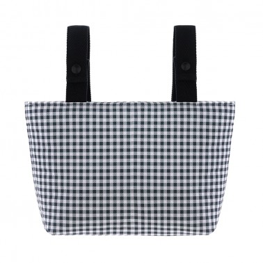 Bolso organizador Vichy Negro