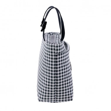 Bolso organizador Vichy Negro