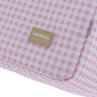 Bolso maternal Prome Vichy Rosa