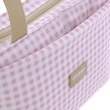 Bolso organizador Vichy Rosa